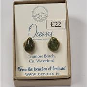 Tramore Beach green earings
